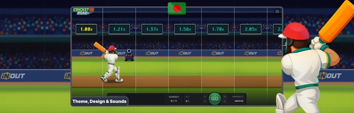 Cricket Road Theme & Graphics.